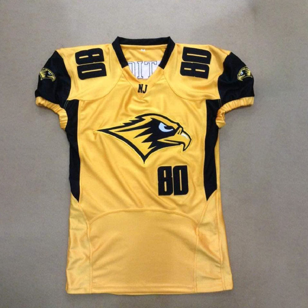 Hestic Sports Wear New Top Embroidered American Stitched Football Jersey Support Personal Customization Customized Embroidered Logos